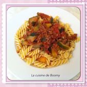 Courgettes à la bolognaise WW - La cuisine de Boomy