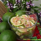 Rougail citrons verts - Ma Cuisine Bleu Combava