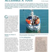 Voile et handicap dans "Bretagne Durable"