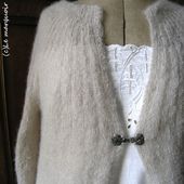 Veste top down - Le marquoir d'Elise