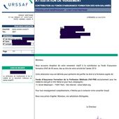 Attestation URSSAF contribution FAF.. à télécharger
