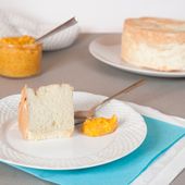 Angel cake au confit de clémentines