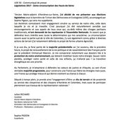 Sensible à vos encouragements, je suis candidat ! - Julien RICHARD