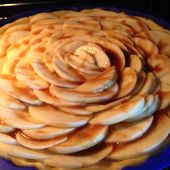 Tarte aux pommes et caramel beurre salé - Les recettes d'Alicia