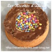 Gâteau surprise ou gâteau pinata - Les recettes d'Alicia