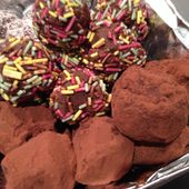 Truffes au chocolat facile - Les recettes d'Alicia