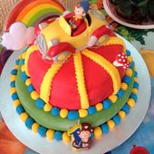 Gâteau d'anniversaire oui-oui au caramel beurre salé - Les recettes d'Alicia