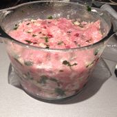 Tartare de poisson - Les recettes d'Alicia