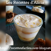 Tiramisu citron - Les recettes d'Alicia