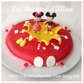Gâteaux en pâte a sucre (tutos, recettes, pas à pas ...) - Les recettes d'Alicia