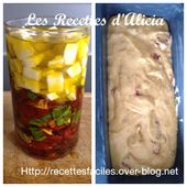Cake tomates séchées mozzarella - Les recettes d'Alicia
