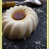 Panna cotta au lait de coco