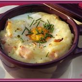 Oeufs cocotte en purée