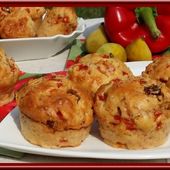 Muffins aux poivrons et figues - Oh, la gourmande..