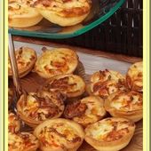 Quichettes au crabe