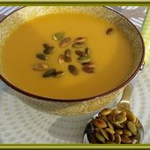 Soupe de Potiron au Roquefort - Oh, la gourmande..