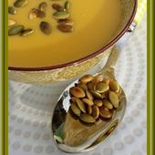 Soupe de Potiron au Roquefort