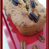 Cake moelleux crème de marrons, pépites de chocolat et noix de pécan - Oh, la gourmande..