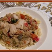 Filets de poulet et son Curry de légumes - Oh, la gourmande..