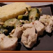 Poulet aux courgettes et Cumin - Oh, la gourmande..