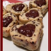 Financiers tigrés au chocolat - Oh, la gourmande..