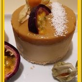 Minis Bavarois aux fruits exotiques