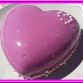 Entremet cassis et crémeux citron - Oh, la gourmande..