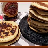 Pancakes au lait concentré sucré - Oh, la gourmande..
