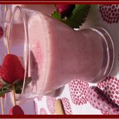 Mousse de fraise au fromage blanc