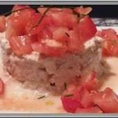 Tartare de Tomates aux rillettes de Thon
