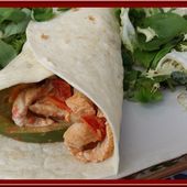 Wraps de dinde au Garam Masala - Oh, la gourmande..
