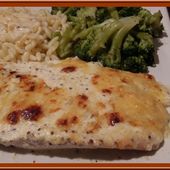 Suprêmes de poulet gratinés à la moutarde - Oh, la gourmande..