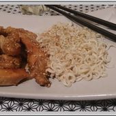 Poulet miel sésame - Oh, la gourmande..