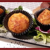 Muffins Chorizo et Comté - Oh, la gourmande..