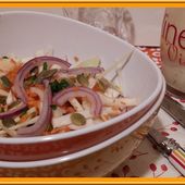 Salade croquante d'hiver - Oh, la gourmande..