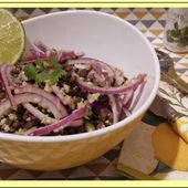 Salade de Lentilles et Courgettes au Citron vert - Oh, la gourmande..