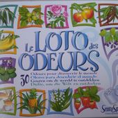 Jeu Le Loto des Odeurs. Sentosphère -