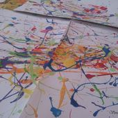 Jouer et découvrir #13 - Faire de l'Art à la maison comme... JACKSON POLLOCK -