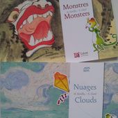 Monstres et Nuages Hélène KERILLIS et Stéphane GIREL. Deux albums d'art dès 3 ans.