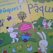 Jouer et découvrir# 15 - Activités de Pâques avec les autocollants Usborne. -
