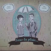Sous la pluie... Texte de Nancy GUILBERT et illustrations de Lilly SEEWALD (Dès 4 ans) -