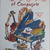 Piccolo Saxo et Compagnie. Raconté par François PERIER et illustré par PEF. Livre-cd dès 5 ans. -