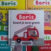 Cinq albums de BORIS - Texte et illustrations de Mathis (dès 3 ans)