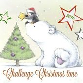 Challenge " Christmas Time 2016 " chez MyaRosa.