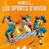 Jouer et découvrir # 54 -Habille... les Sports d'Hiver - Usborne (dès 5 ans)