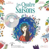 Livre-CD Les Quatre Saisons - Vivaldi et Aurélia FRONTY - 2016 (Dès 5 ans)