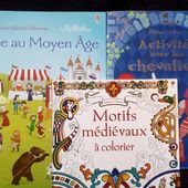 Jouer et découvrir # 72 - (se)représenter le Moyen-âge- Usborne, 2014 (Dès 5 ans)