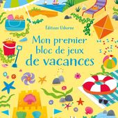 Jouer et découvrir # 75 - Mon premier bloc de jeux de vacances - Usborne - 2017 (dès 5 ans)