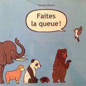 Faites la queue. Tomoko Ohmura (dès 3 ans)