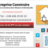 Pour CONSTRUIRE une MAISON INDIVIDUELLE dans les CARAIBES : suivez la flèche de "Entreprise Construire" - 3D Trade Center